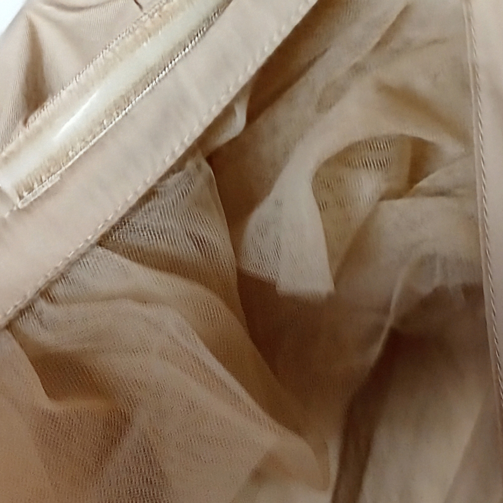 EUC Mable Angel Self Tie Front Baddie Crop LARGE Preppy Puff Sleeve Club Scandi - Picture 7 of 8